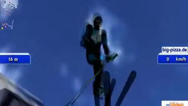 Ski Challenge 09 Wengen crash смотреть онлайн