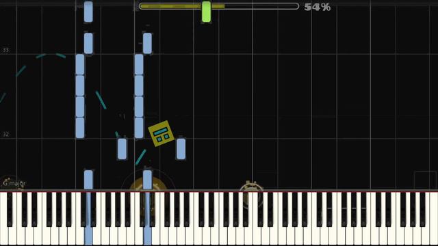 Geometry Dash – Cant Let Go (Piano Cover) смотреть онлайн