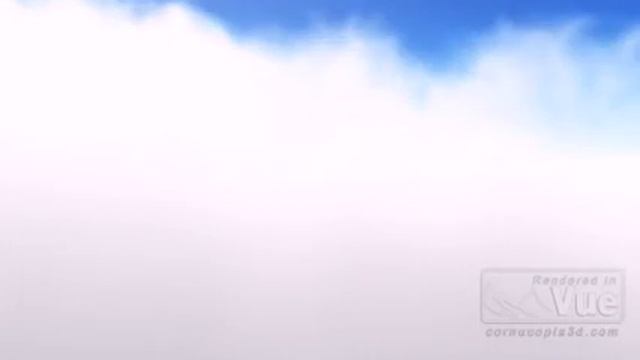 [Vue D'Esprit 8 Pioneer] Fly-by through the Clouds - [HQ] смотреть онлайн