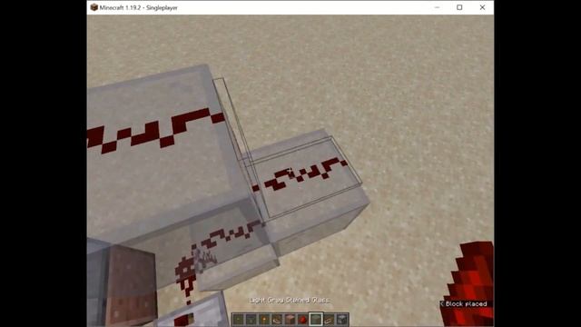 Minecraft tutorial: How to make a redstone key card reader 1.19.2 Java смотреть онлайн