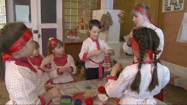 Занятие "Прялка" в подготовительной группе смотреть онлайн