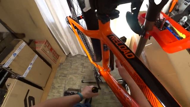 Stinger Reload Pro 29 сборка велосипеда из коробки смотреть онлайн