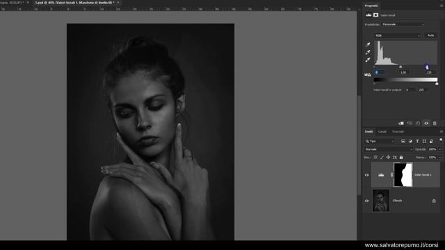 INSERIRE LUCI in PHOTOSHOP: il metodo SUPER RAPIDO смотреть онлайн