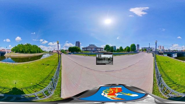 Площадь Победы, Драмтеатр, вокзал. Иваново (360EXPRESS) смотреть онлайн