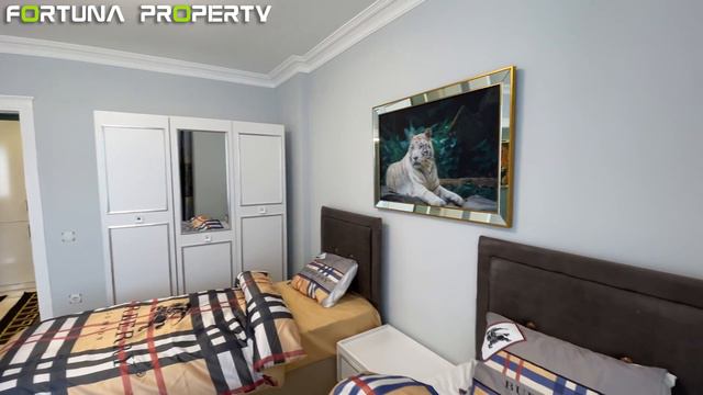 Дизайнерская 2+1 с видом на море и горы | Недвижимость в Турции смотреть онлайн