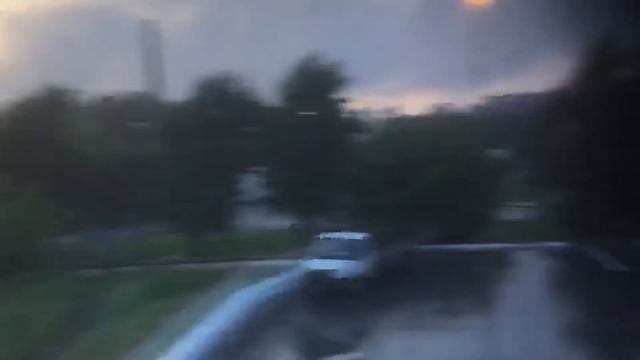 Вид на город Екатеринбург. с улицы Кирова. Башня Исеть. Закат. смотреть онлайн