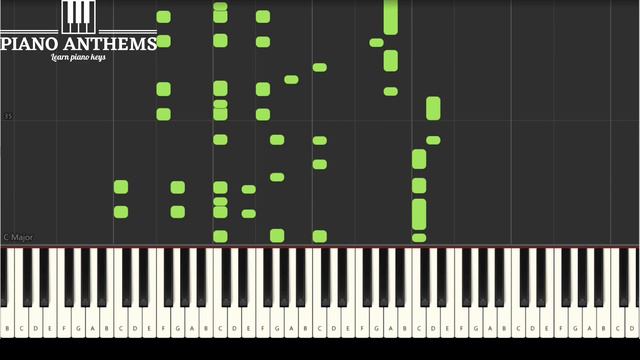 Robbie Williams - Supreme | Learn Piano Keys #piano #tutorial #music #melody #chords смотреть онлайн