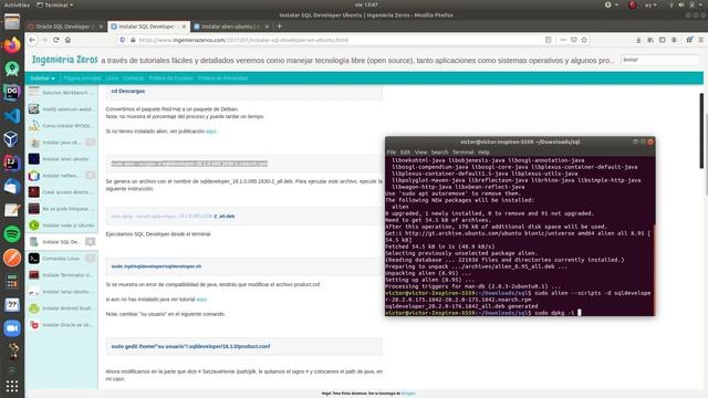Instalar SQL Developer en Ubuntu 20.04 y 18.04 смотреть онлайн