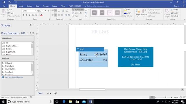 what is pivot diagram in Visio? смотреть онлайн