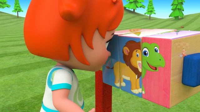 Woodpecker Birds Spring Toy Set 3D Kids Educational Little Baby Fun Learning Colors for Children смотреть онлайн