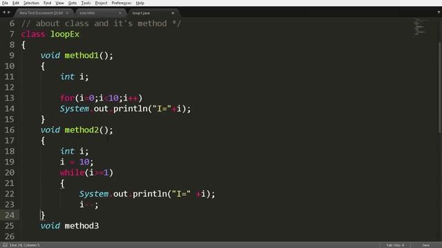 For, While, Do While Loop in Java Program смотреть онлайн