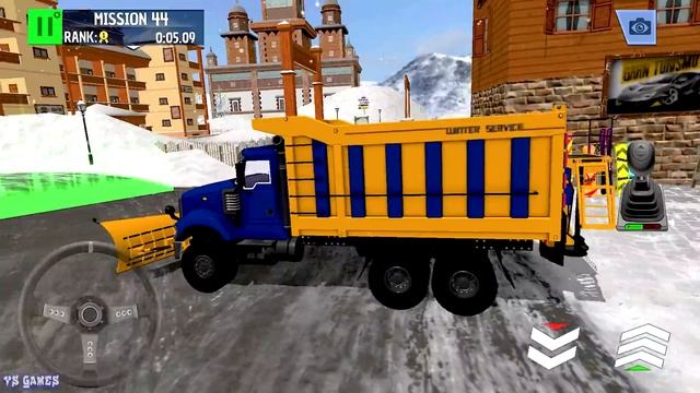 Winter Ski Park: Snow Driver Ep6 - Pick-up Driving Snow Plow Truck - Android gameplay смотреть онлайн