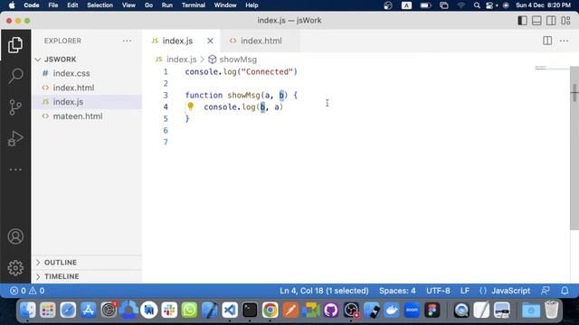 Functions () | JavaScript Tutorial for Beginners [Urdu/Hindi] смотреть онлайн