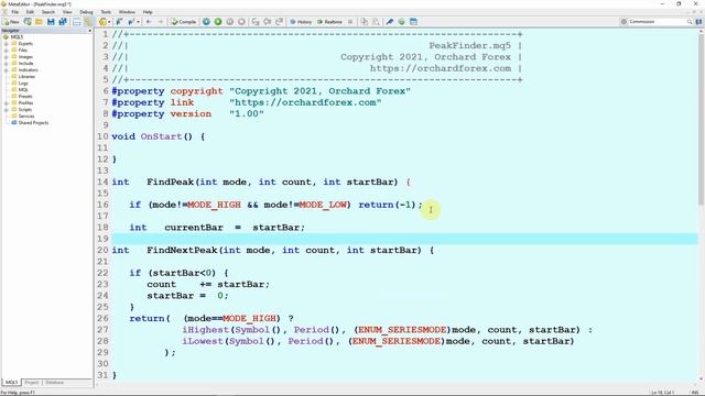 Find High and Low Peaks with MQL Code смотреть онлайн