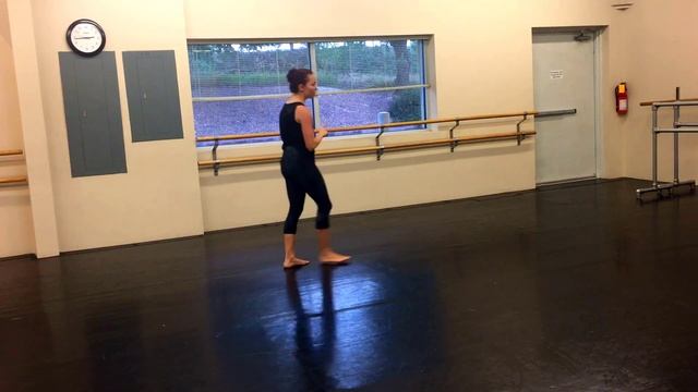 How to: Tombe Pas De Bourrée [ Ballet Tutorial ] смотреть онлайн