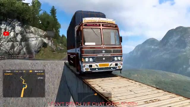 ETS 2 LIVE CONVOY TAMIL||EURO TRUCK SIMULATOR BUS смотреть онлайн