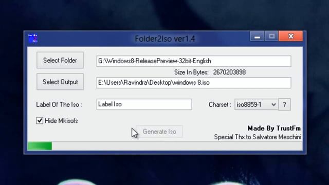 Create ISO Files From Any Folder with Folder2ISO смотреть онлайн