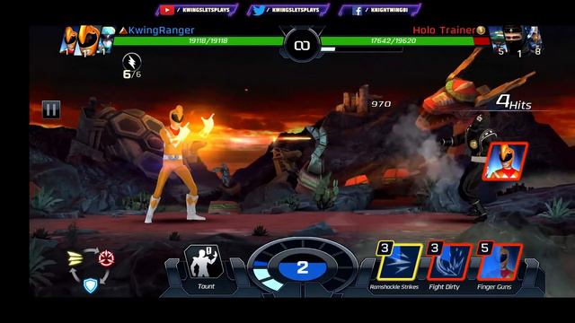 Power Rangers Legacy Wars Orange Ranger SKULL Unboxing & Gameplay смотреть онлайн