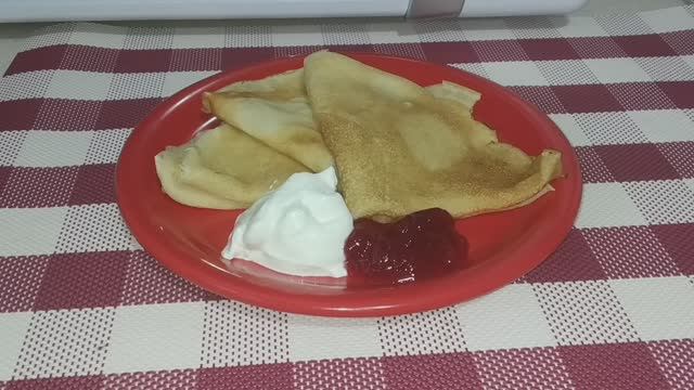 Вкусные БЛИНЧИКИ. Блины на воде!! смотреть онлайн