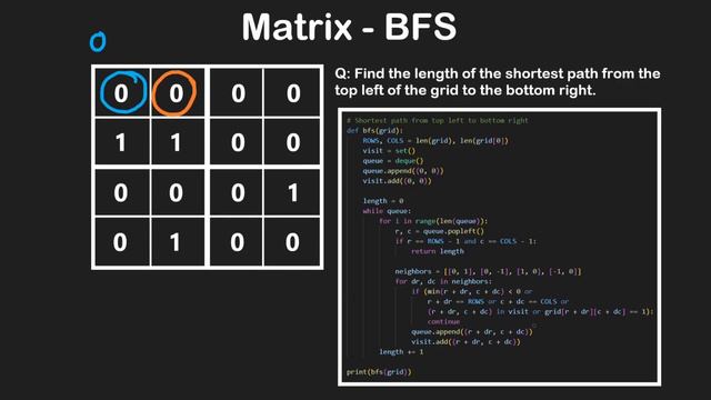 11 GRAPHS: 31 Matrix BFS (RU) смотреть онлайн