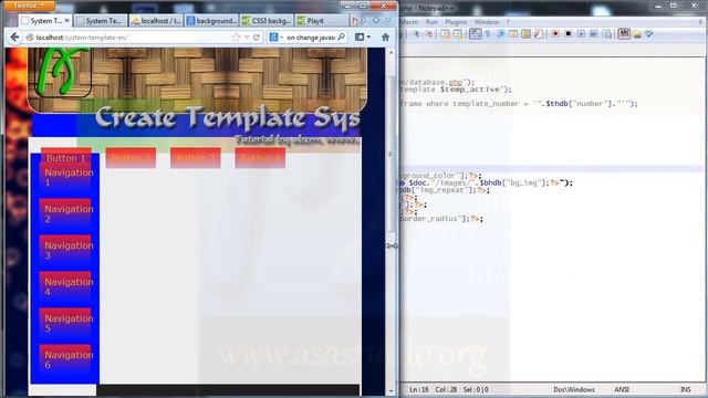 Create Template System, 36, Explaination About Position in CSS, PHP, MySQL, CSS Tutorial Series смотреть онлайн