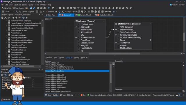 SQL Query Builder to create and edit SQL queries visually смотреть онлайн
