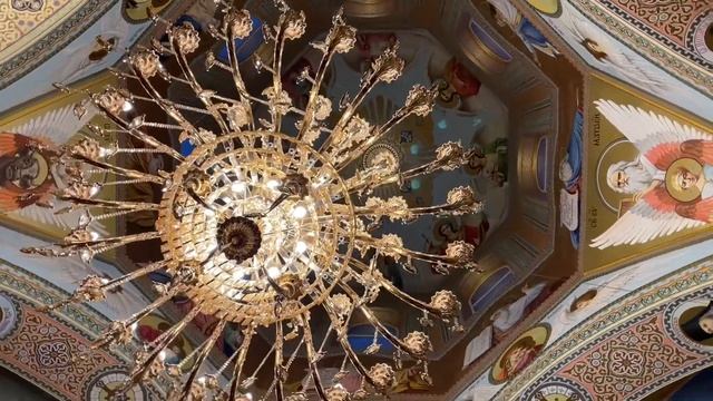 Всенощное бдение накануне праздника Покрова Пресвятой Богородицы в Свято-Покровском скиту смотреть онлайн
