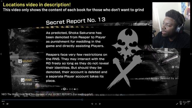 These Secrets in NEO TWEWY Are HUGE! | NEO: The World Ends With You Secret Reports Analysis смотреть онлайн