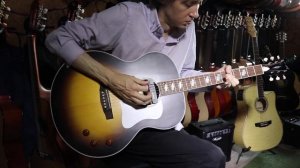 Обзор электроакустической гитары Супер-Джамбо Cort CJ-Retro-VSM CJ Series