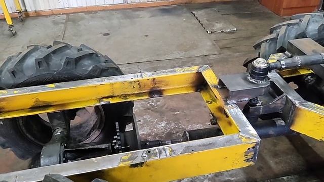 продолжение переделки минипогрузчика смотреть онлайн