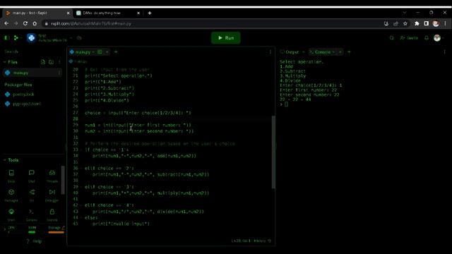 Learn to Build a Simple Calculator in Python with One Easy Code смотреть онлайн