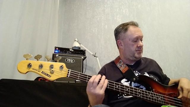 Yamaha PB bass cover "Simple Man" Bad Company смотреть онлайн