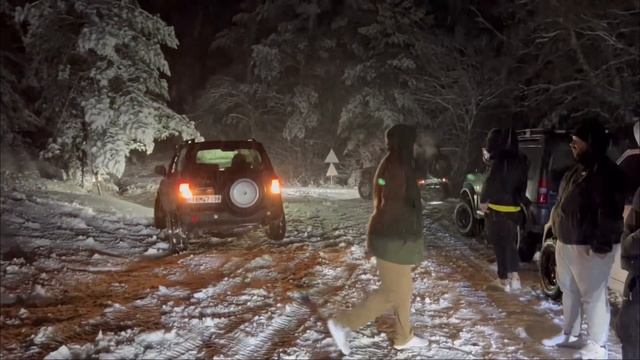 4X4 Games on the snow Suzuki Jimny Vitara Nissan Quasqai 26/01/23 смотреть онлайн
