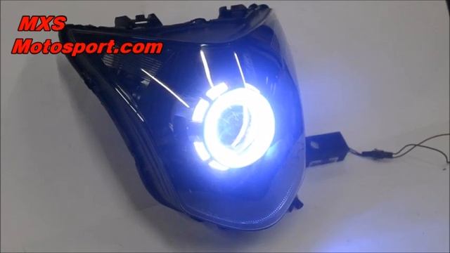 V1181 Projector Headlight Honda CB Hornet 160R by Mxsmotosport смотреть онлайн