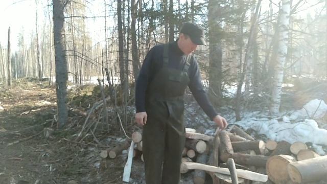 Изготовление ручки (топорища)на топор смотреть онлайн