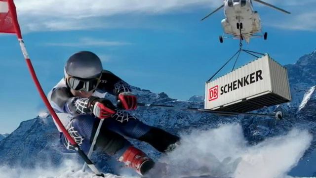 Спонсорска заставка DB Schenker, 6 сек, 3D анимация смотреть онлайн