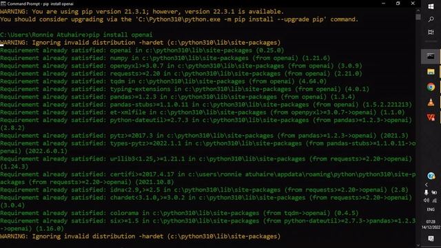 Pip Install OpenAI: ChatGPT Python API Wrapper смотреть онлайн