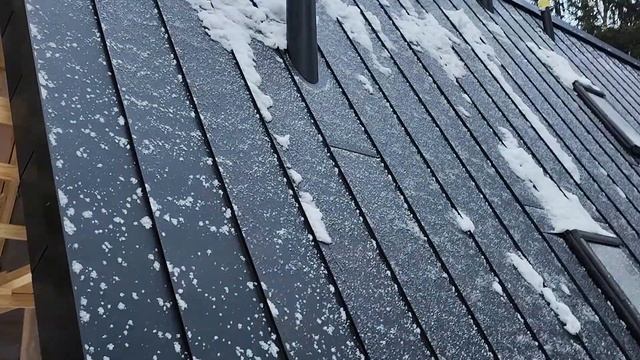 Фальцевая кровля на шалаше в Клину. Окончание. смотреть онлайн