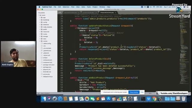 Make E-com in Laravel 7 - Recap (1-34) | Debugging | JSON Object | Array | Live Session смотреть онлайн