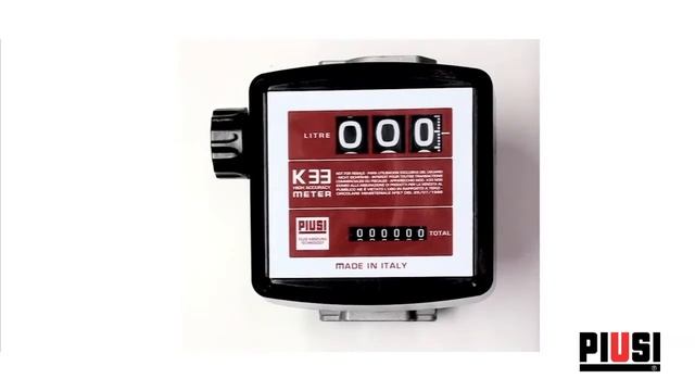 Калибровка механического счетчика топлива Piusi K33