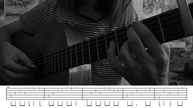 Avril Lavigne - Nobody's Home | Fingerstyle TABS Guitar Lesson (Tutorial) How to play Avril Lavigne смотреть онлайн