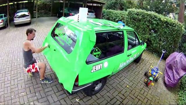 ameisenwerbung Vollverklebung / Car wrapping смотреть онлайн