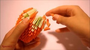 Модульное оригами.№1 Ваза