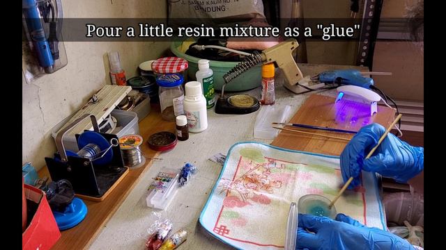 [Genshin Impact] Making Hydro Vision from UV Resin смотреть онлайн