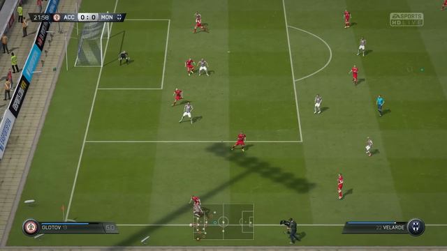 FIFA 15. Карьера за игрока. №1 (Гол с пол поля) смотреть онлайн