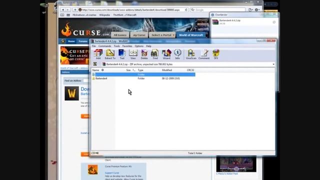 Wow Interface UI Bartender & Other Stuff Install смотреть онлайн
