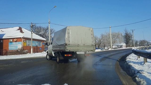 Краснодарский край Ст.Выселки  13.01.2022г.  Температура-12° смотреть онлайн