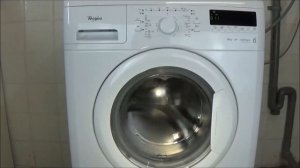 Whirlpool Primo 1406 UM washing machine, Centrifuge - spin program, lavadora movie #177