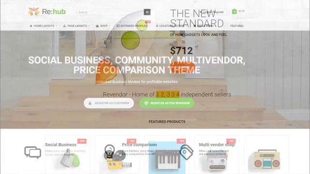 REHub - Price Comparison, Affiliate Marketing WordPress Theme смотреть онлайн
