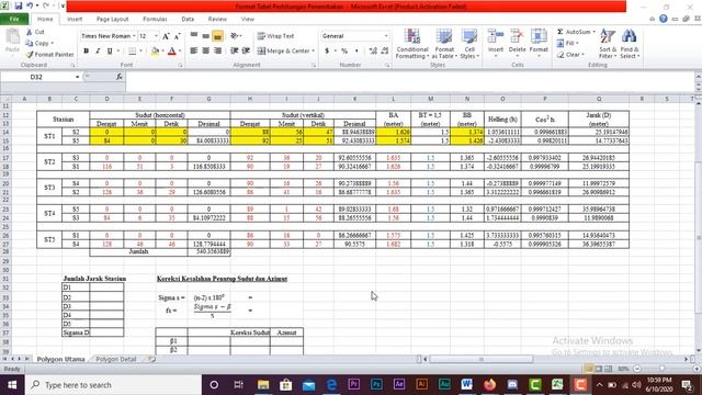 perhitungan polygon utama part 1 смотреть онлайн